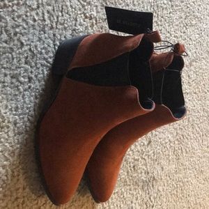 Brown booties